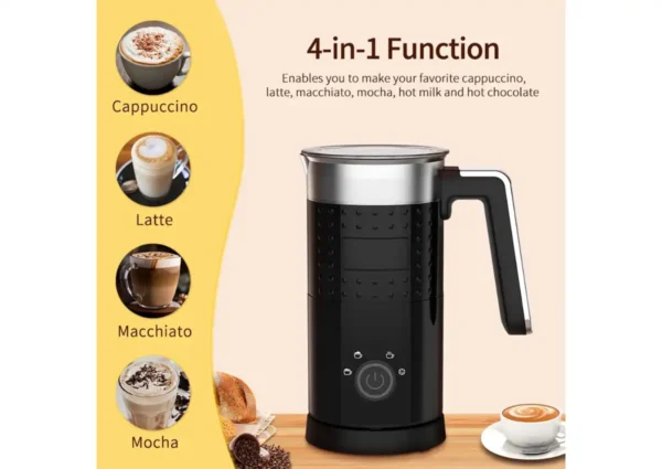 Rafow Electric Milk Frother 4-in-1